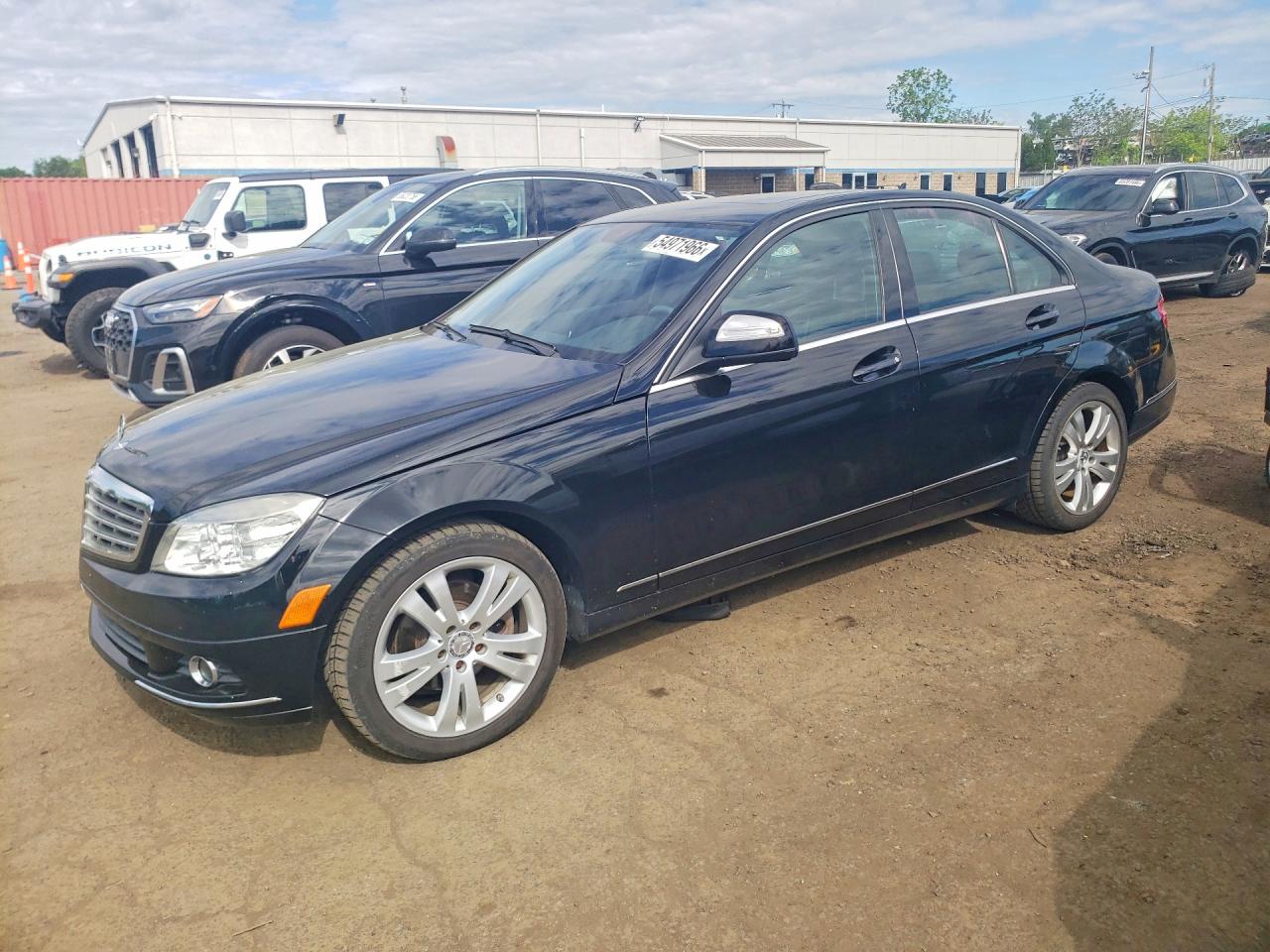 2008 Mercedes-benz C 300 4matic Черный vin: WDDGF81X38F097720