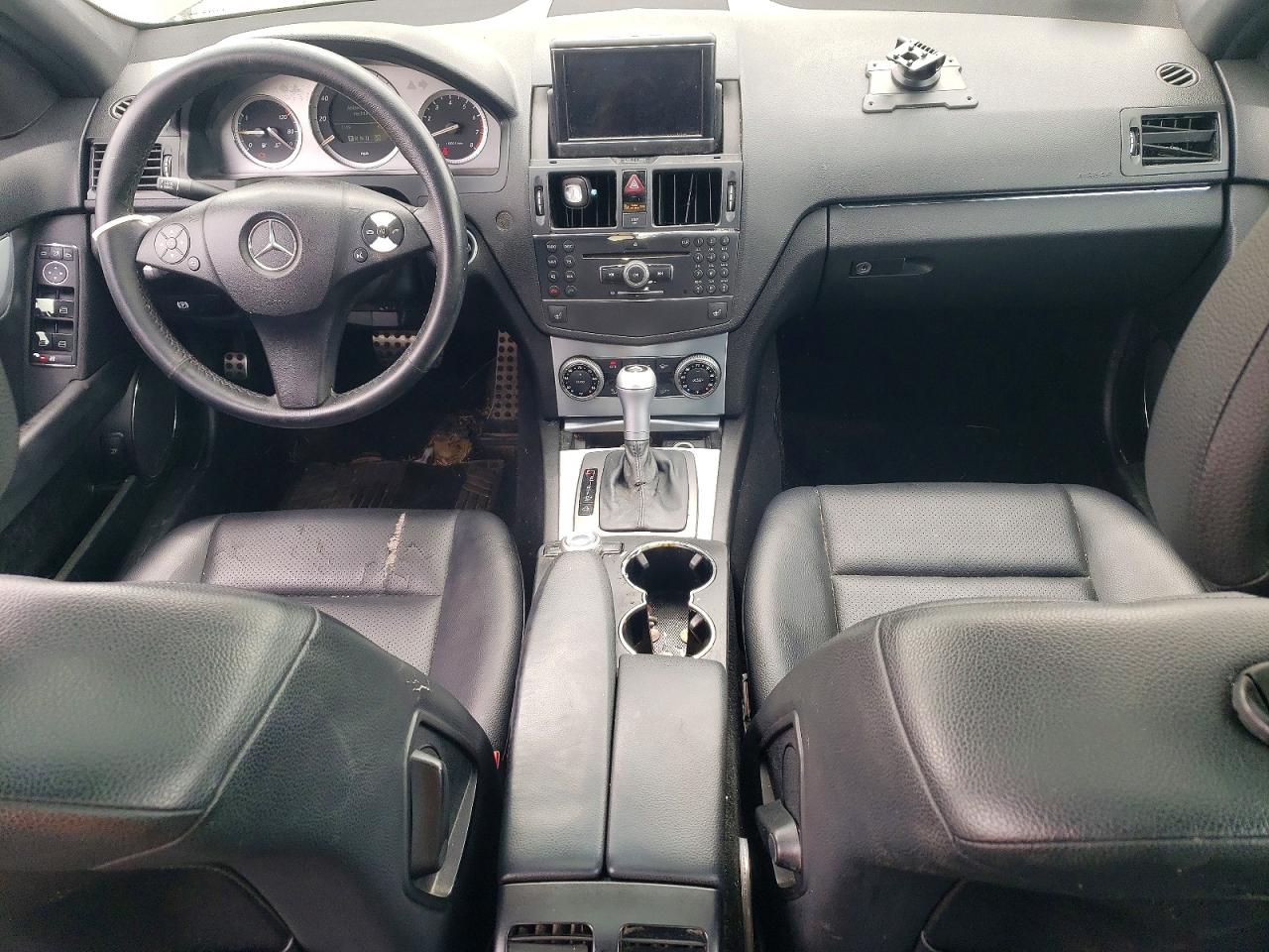 2008 Mercedes-benz C 300 4matic Black vin: WDDGF81X38F142297