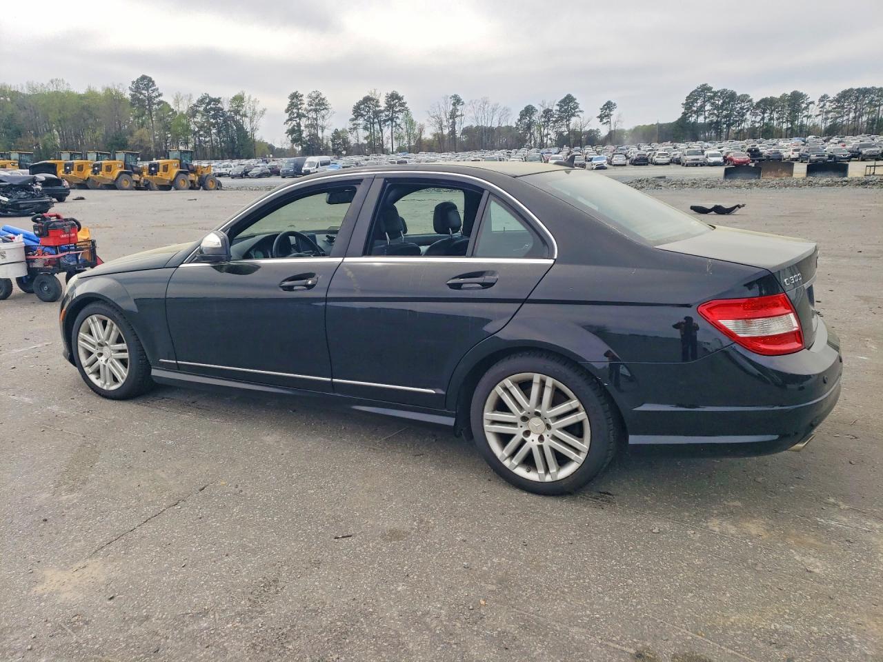 2008 Mercedes-benz C 300 4matic Black vin: WDDGF81X38F142297