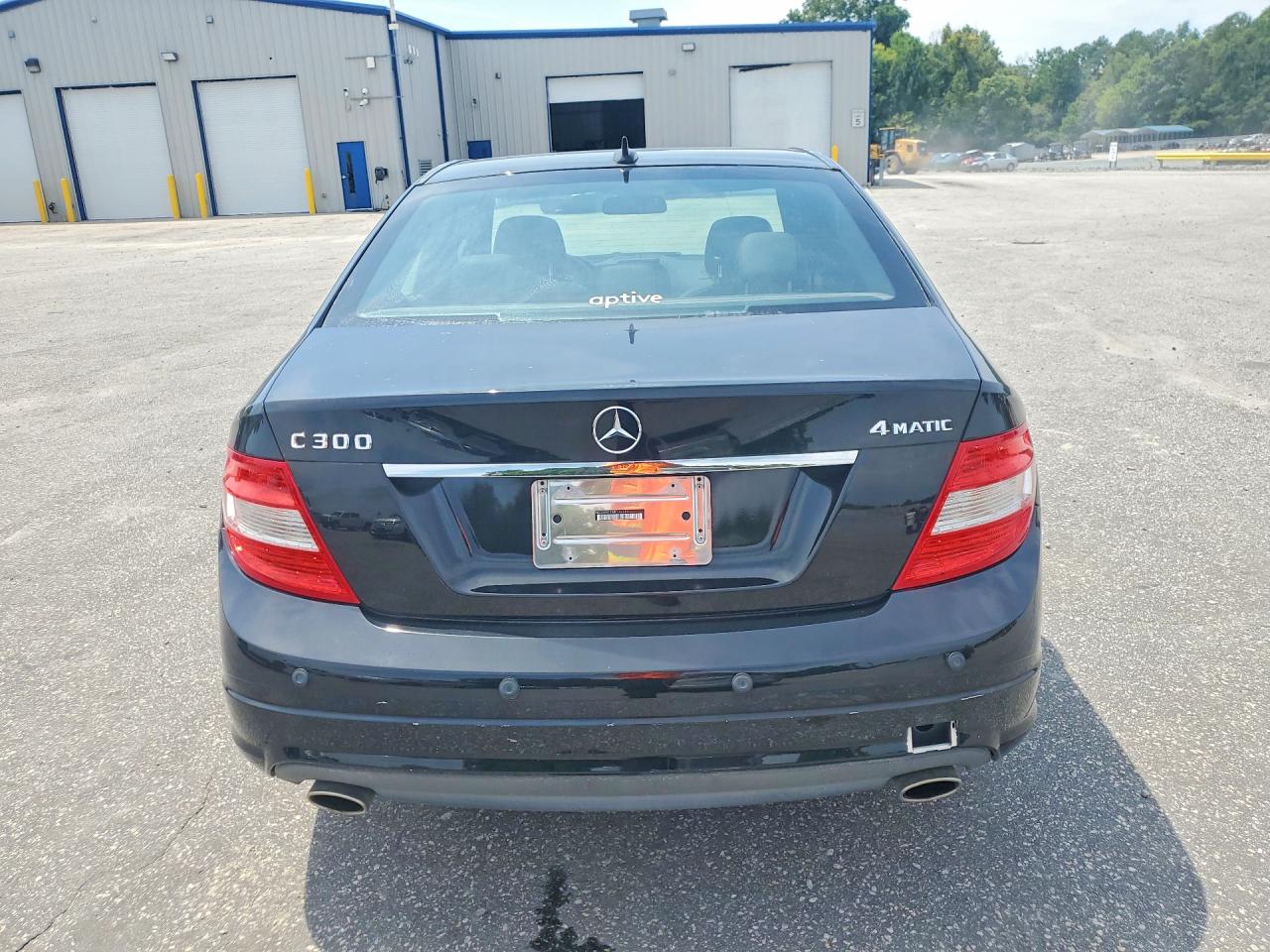 2008 Mercedes-benz C 300 4matic Black vin: WDDGF81X38F142297