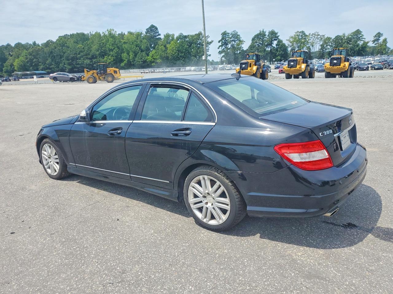 2008 Mercedes-benz C 300 4matic Black vin: WDDGF81X38F142297