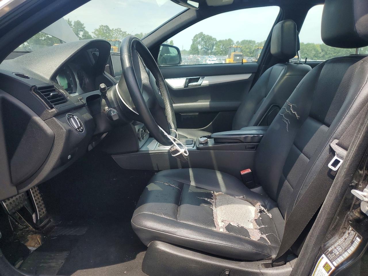 2008 Mercedes-benz C 300 4matic Black vin: WDDGF81X38F142297