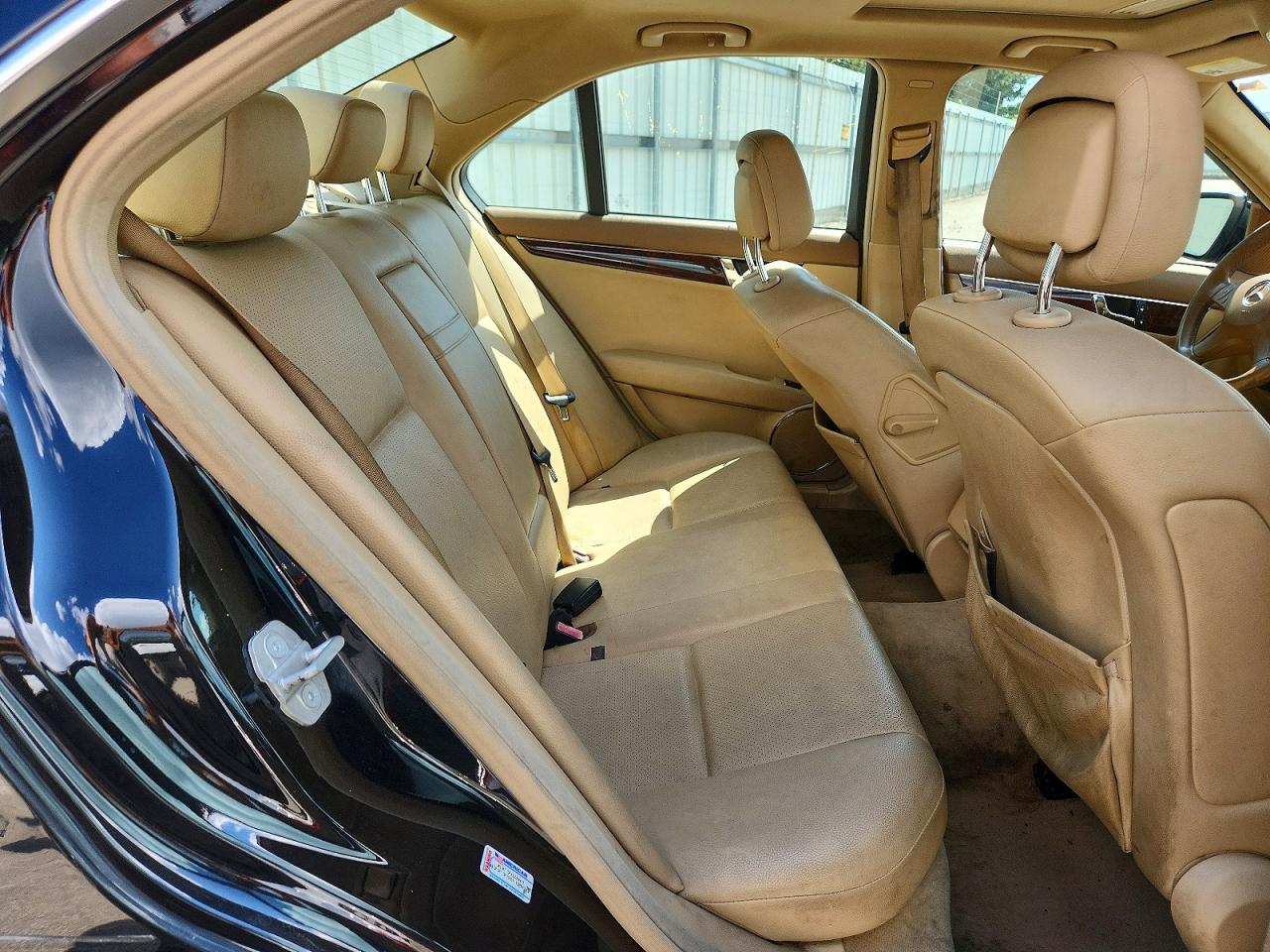 2008 Mercedes-benz C 300 4matic Black vin: WDDGF81X38F191516