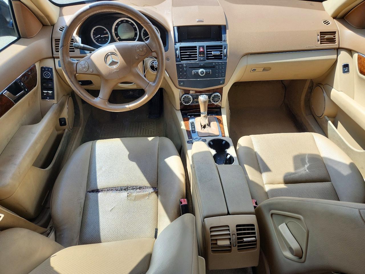 2008 Mercedes-benz C 300 4matic Black vin: WDDGF81X38F191516