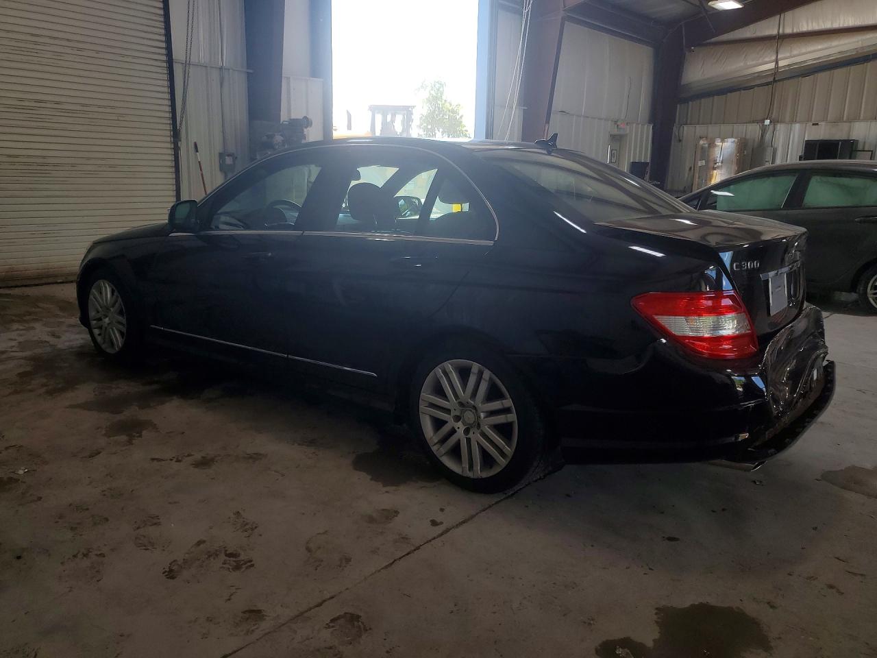 2009 Mercedes-benz C 300 4matic Black vin: WDDGF81X39F202094