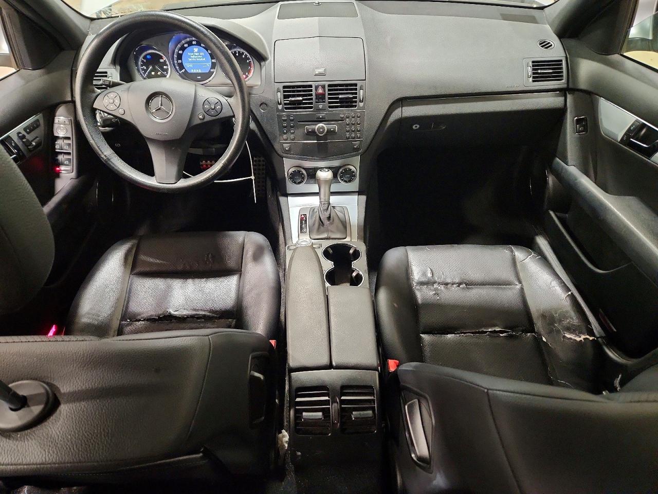 2009 Mercedes-benz C 300 4matic Silver vin: WDDGF81X39R049280