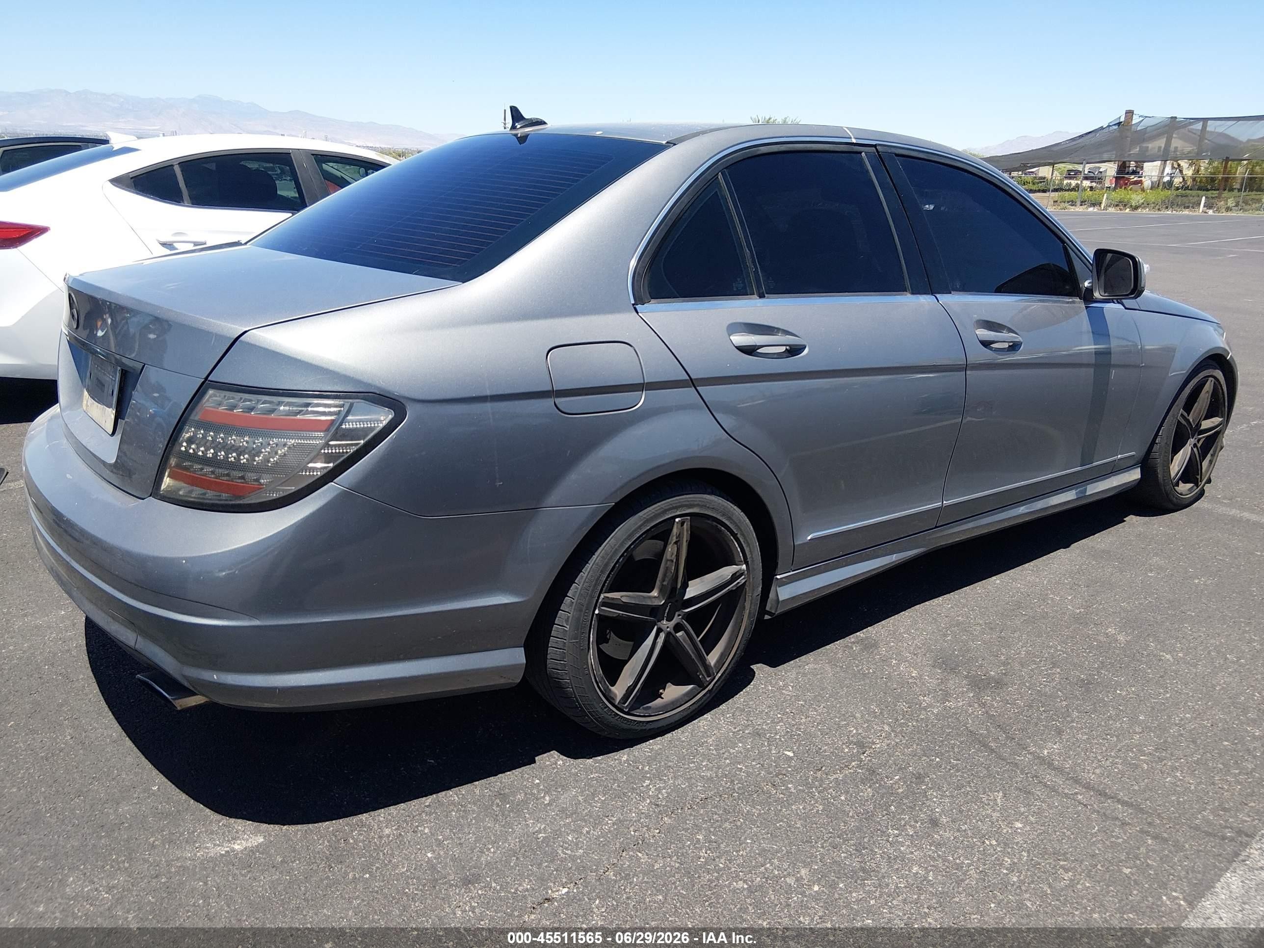 2009 Mercedes-benz C 300 Luxury 4matic/sport 4matic Silver vin: WDDGF81X39R067231