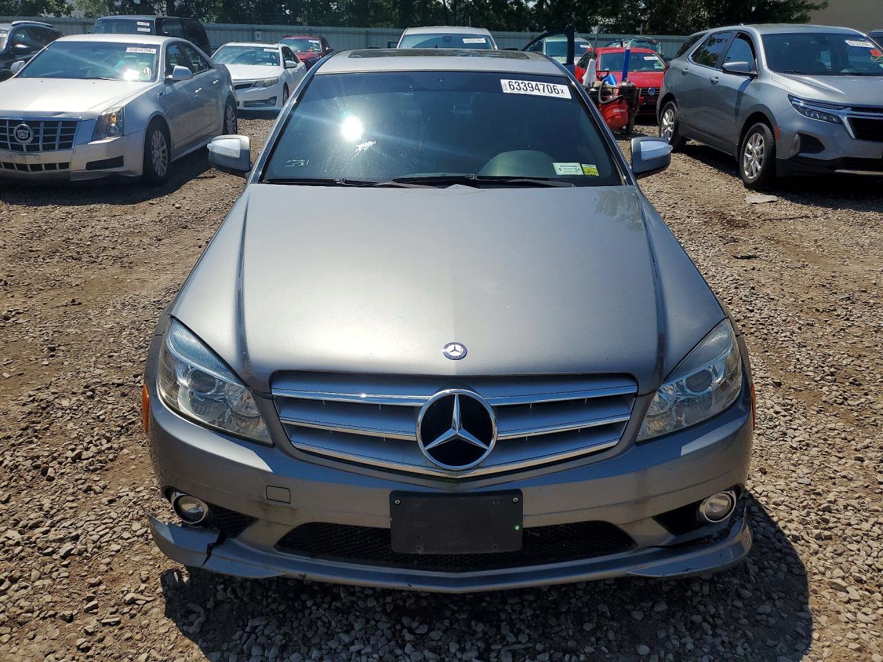 2009 Mercedes-benz C 300 4matic Gray vin: WDDGF81X39R083459