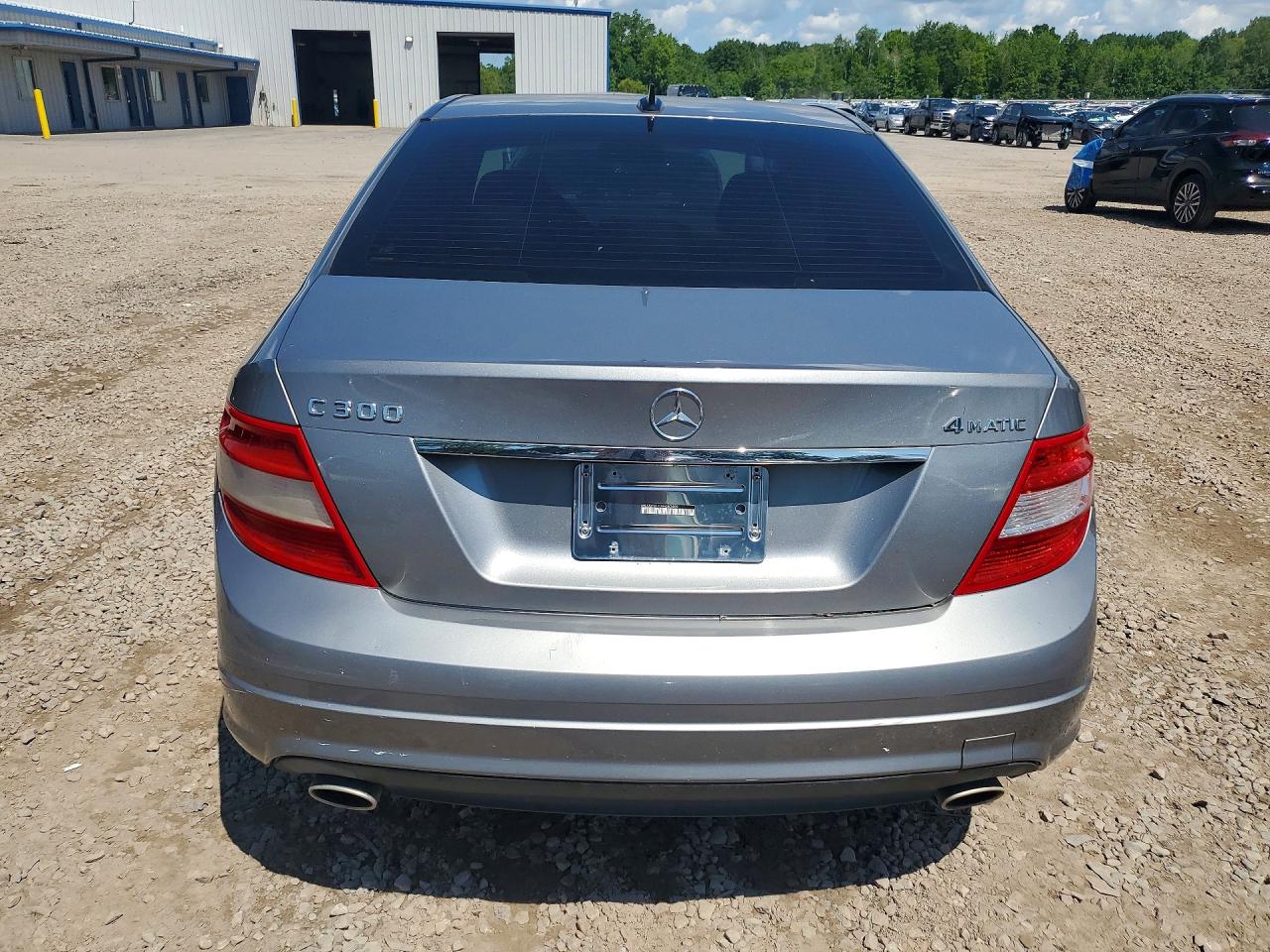 2009 Mercedes-benz C 300 4matic Gray vin: WDDGF81X39R083459