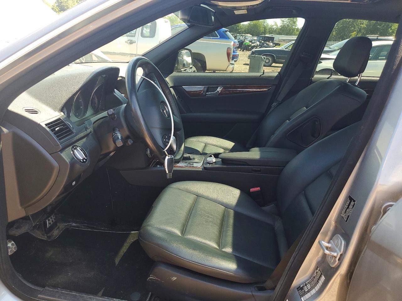 2009 Mercedes-benz C 300 4matic Gray vin: WDDGF81X39R083459