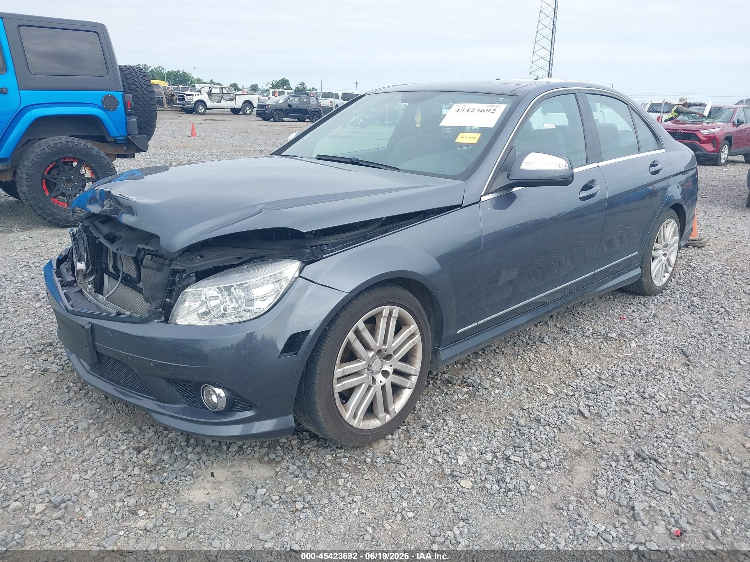 2008 Mercedes-benz C 300 Luxury 4matic/sport 4matic Gray vin: WDDGF81X48F054813