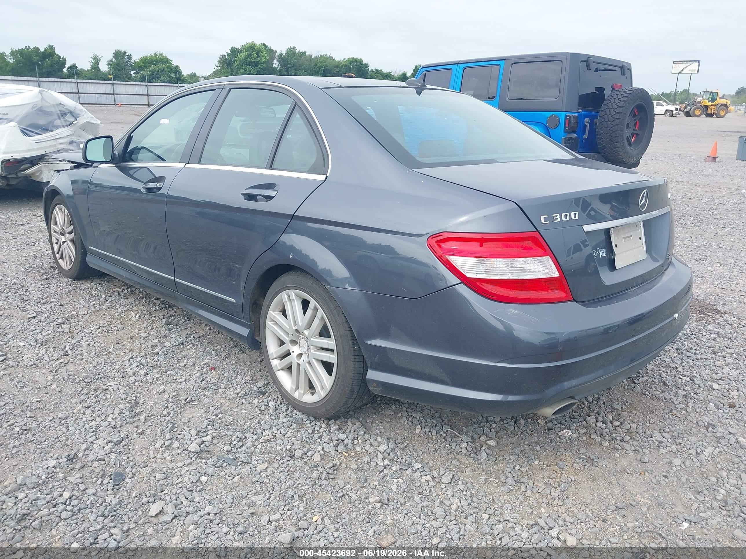 2008 Mercedes-benz C 300 Luxury 4matic/sport 4matic Gray vin: WDDGF81X48F054813