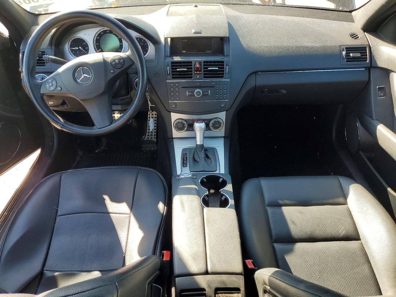2008 Mercedes-benz C 300 4matic Black vin: WDDGF81X48F078917