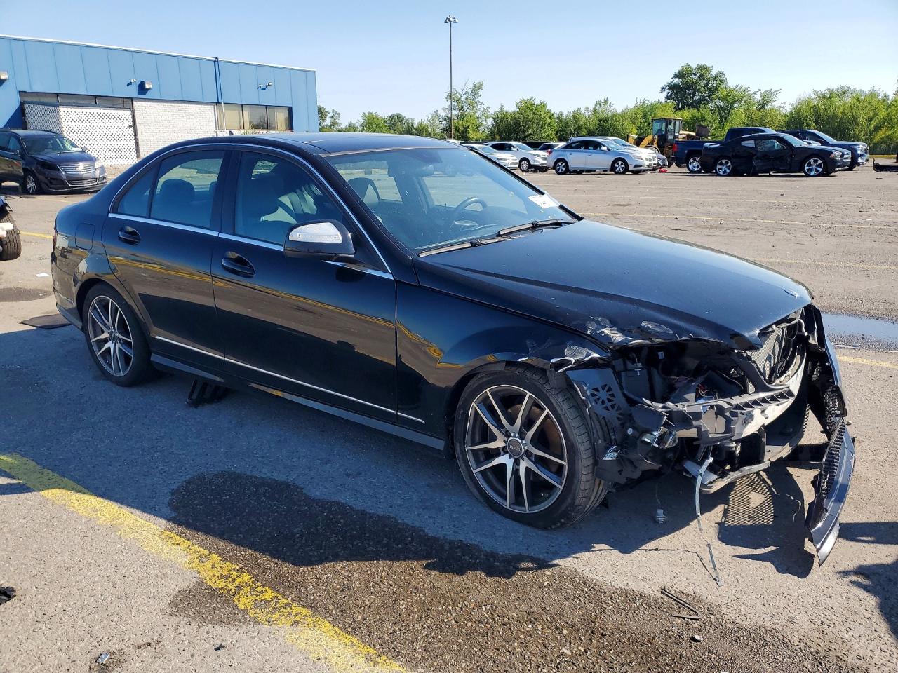 2008 Mercedes-benz C 300 4matic Black vin: WDDGF81X48F078917