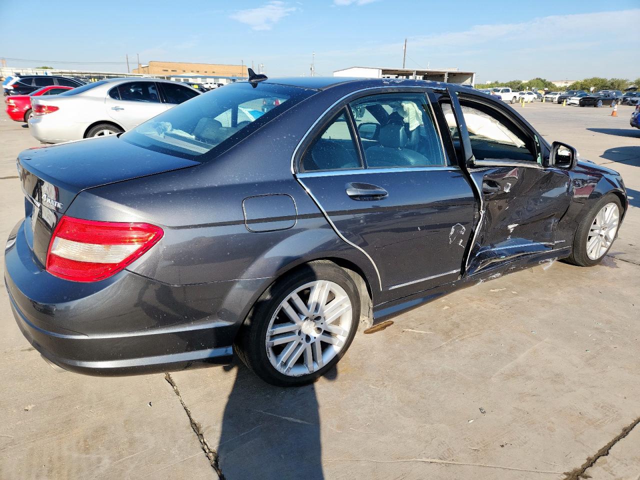 2009 Mercedes-benz C 300 4matic Серый vin: WDDGF81X49F220099