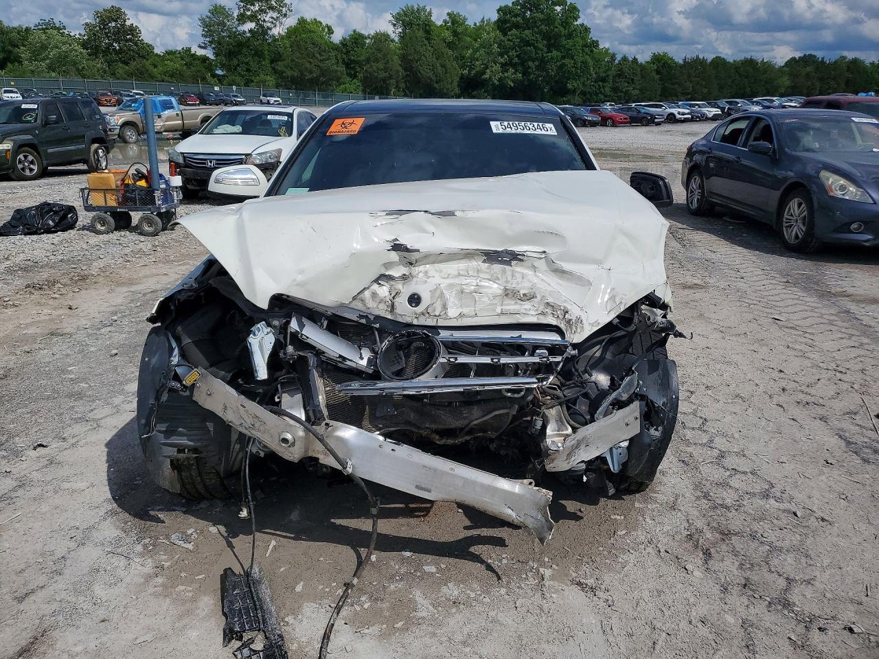 2009 Mercedes-benz C 300 4matic White vin: WDDGF81X49F221561