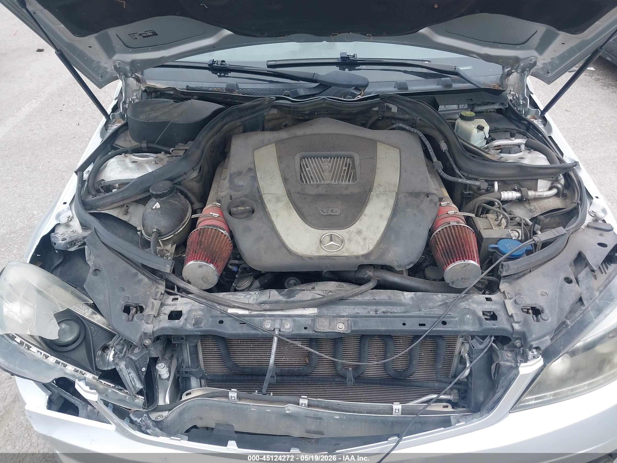 2009 Mercedes-benz C 300 Sport 4matic Silver vin: WDDGF81X49F266810