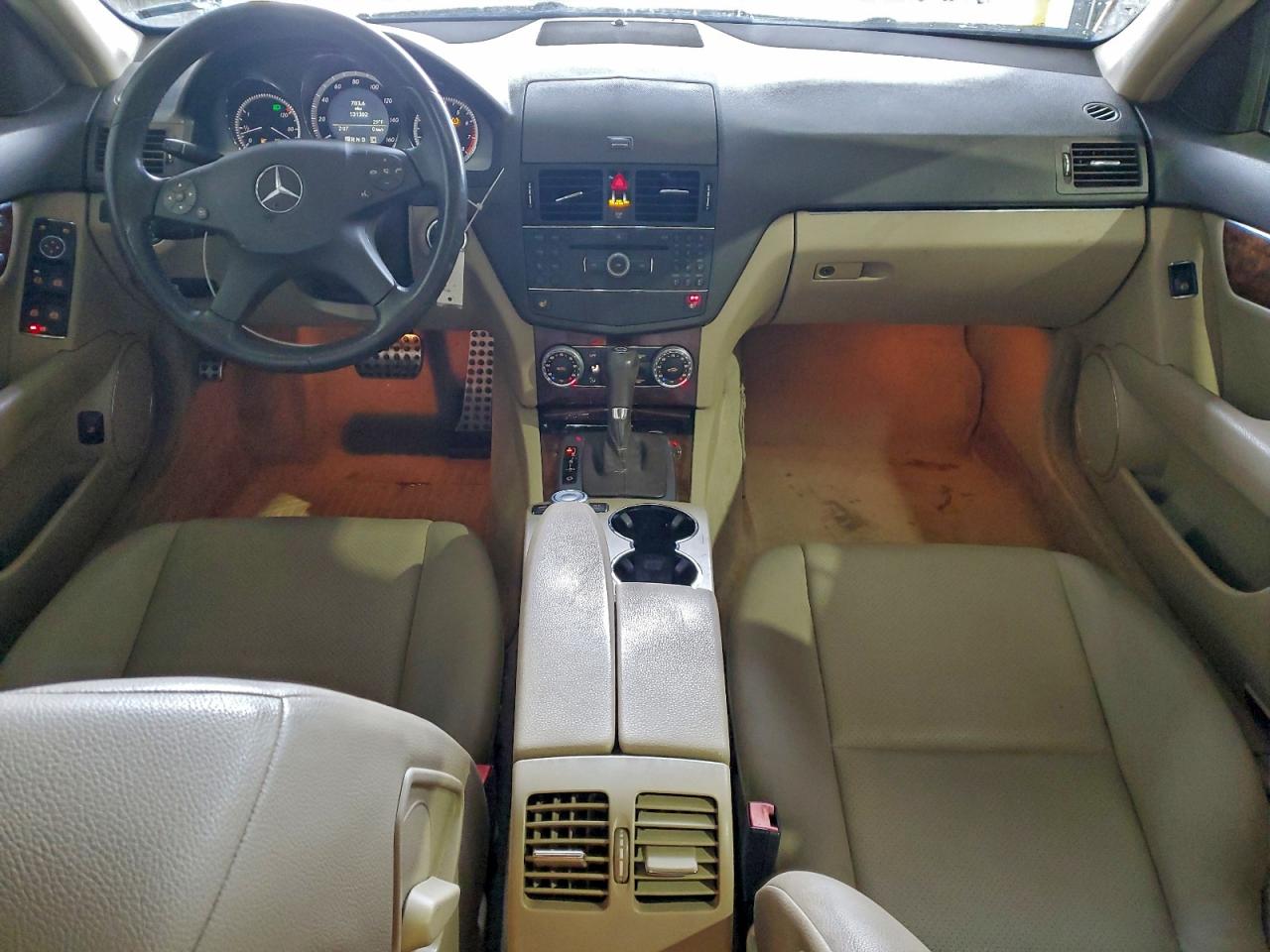 2009 Mercedes-benz C 300 4matic Черный vin: WDDGF81X49R060546