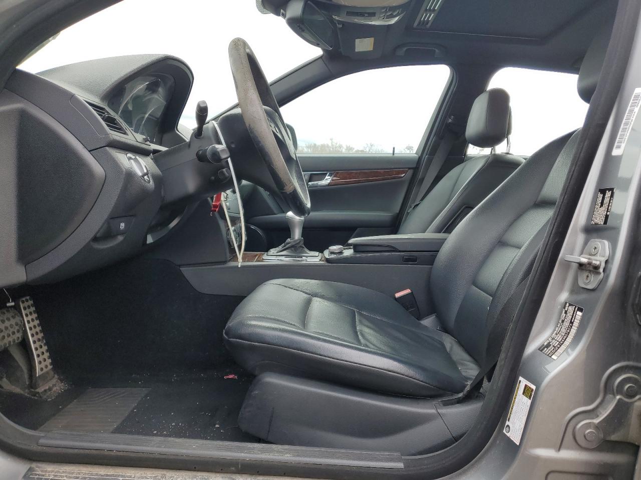 2009 Mercedes-benz C 300 4matic Gray vin: WDDGF81X49R078075