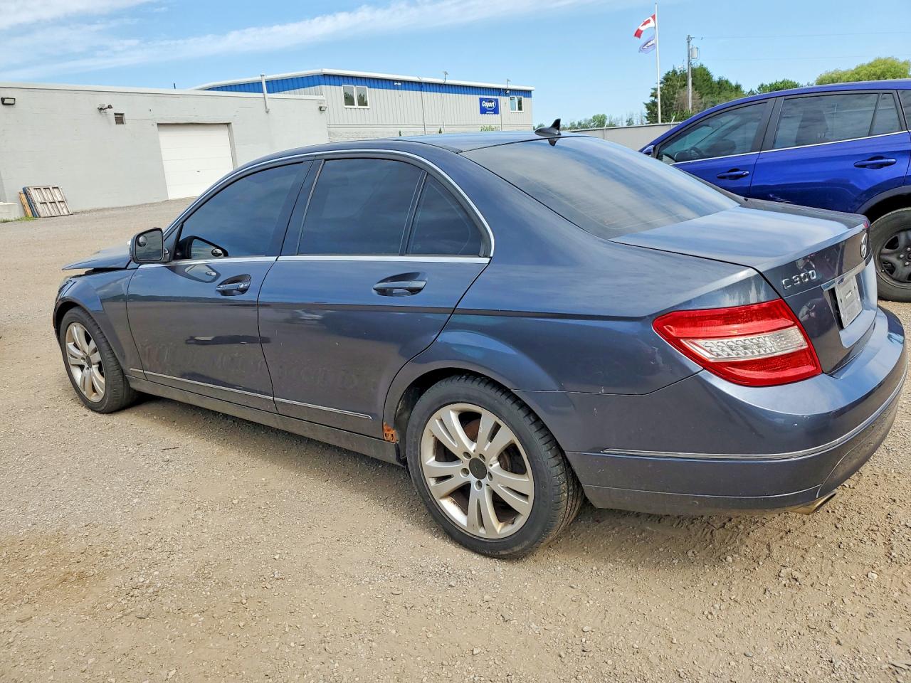 2008 Mercedes-benz C 300 4matic Gray vin: WDDGF81X58F065917