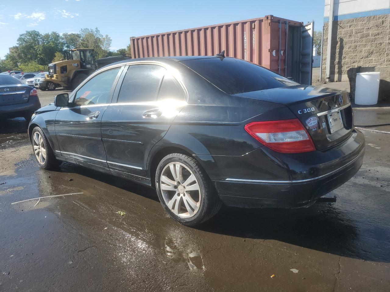 2008 Mercedes-benz C 300 4matic Black vin: WDDGF81X58F105347