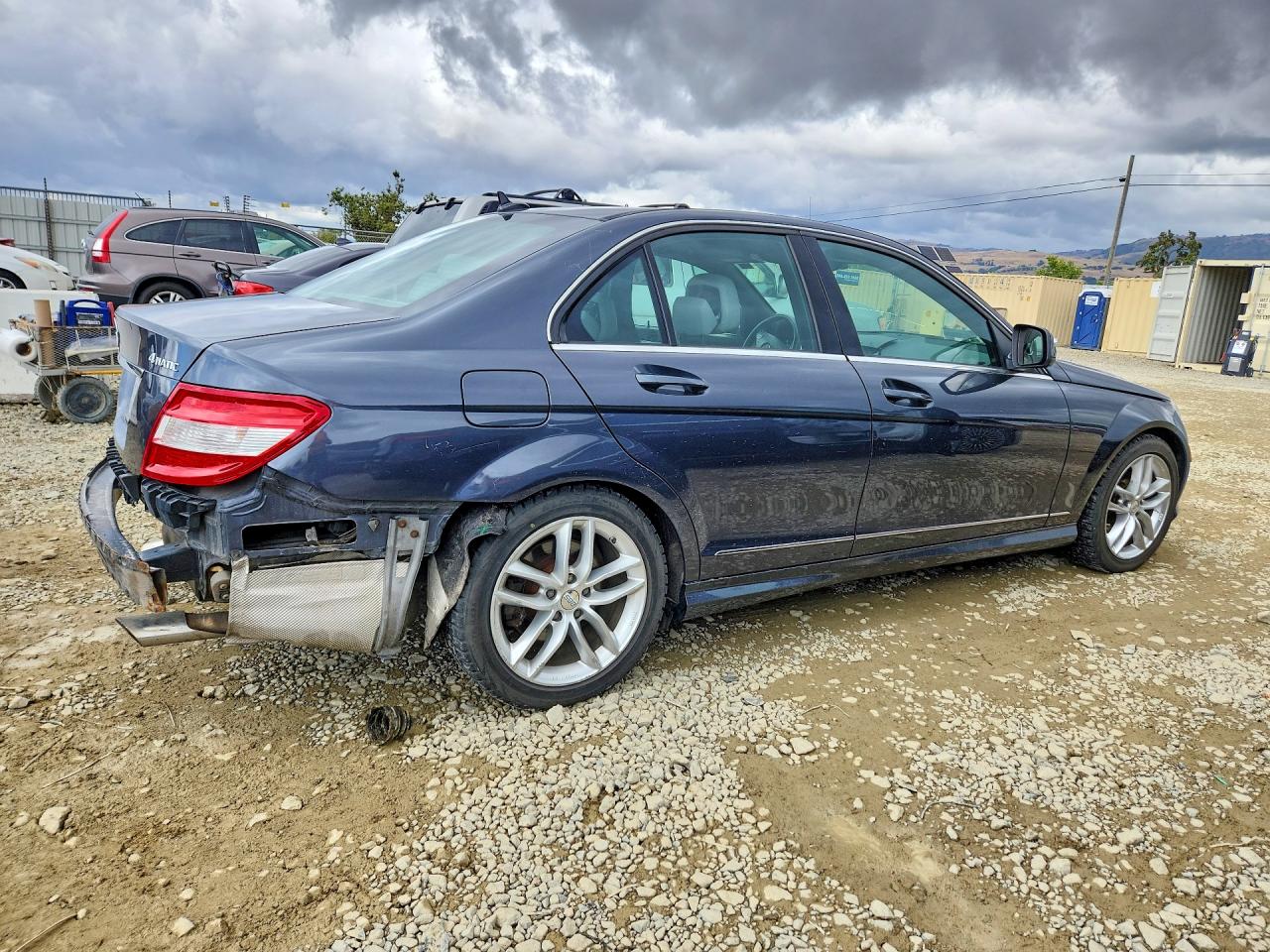 2008 Mercedes-benz C 300 4matic Серый vin: WDDGF81X58F186740