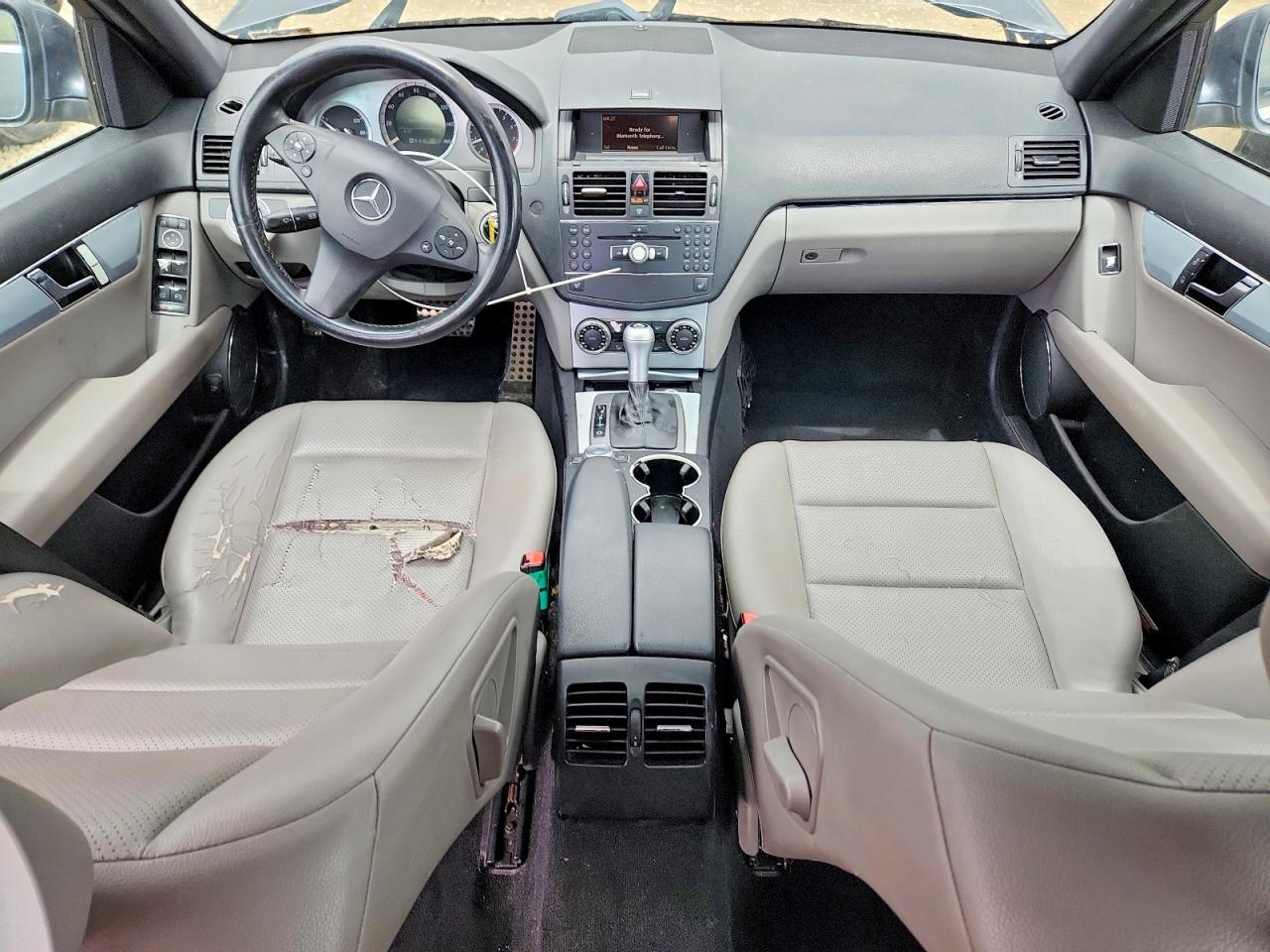 2008 Mercedes-benz C 300 4matic Серый vin: WDDGF81X58F186740