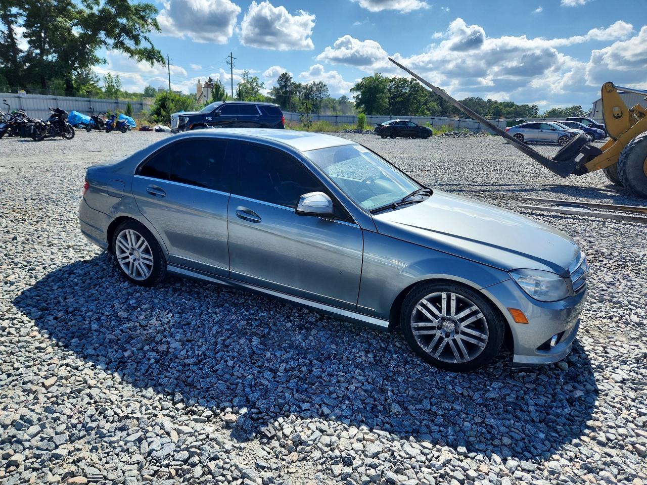 2009 Mercedes-benz C 300 4matic Серебряный vin: WDDGF81X59F232620