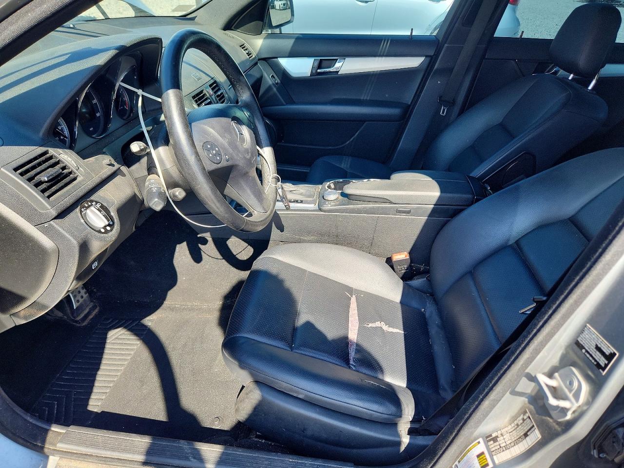 2009 Mercedes-benz C 300 4matic Серебряный vin: WDDGF81X59F232620