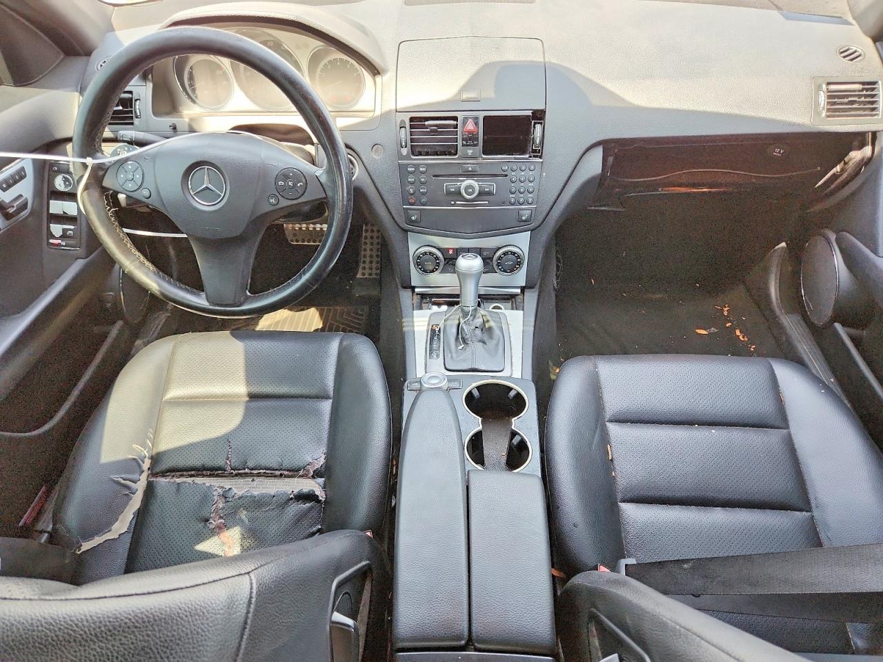 2009 Mercedes-benz C 300 4matic Silver vin: WDDGF81X59F238871