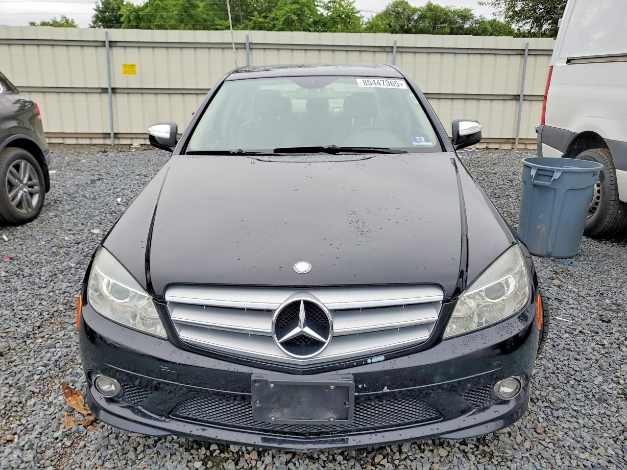 2009 Mercedes-benz C 300 4matic Black vin: WDDGF81X59F279419