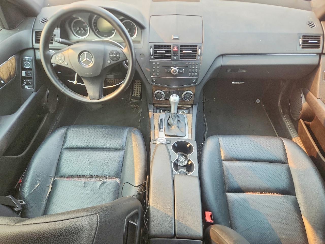 2009 Mercedes-benz C 300 4matic Silver vin: WDDGF81X59F341465
