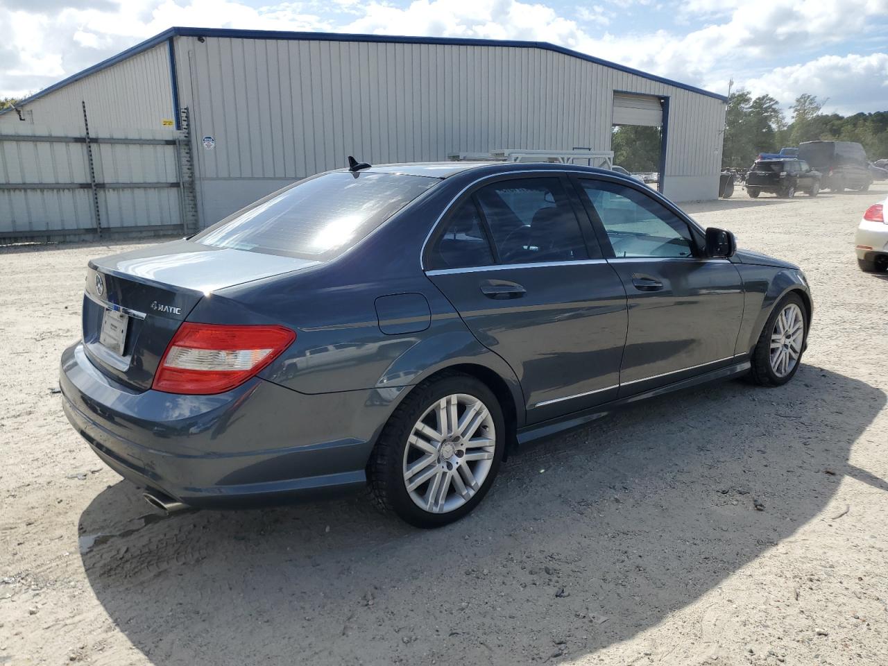 2009 Mercedes-benz C 300 4matic Серый vin: WDDGF81X59R067070