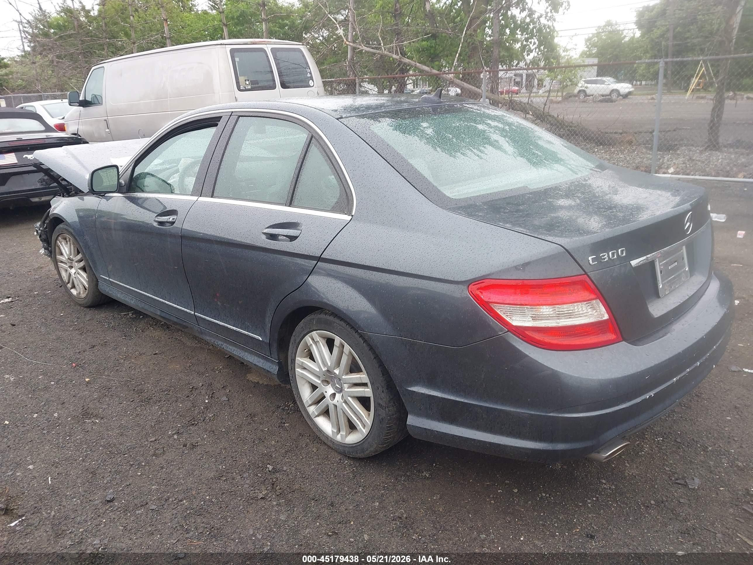 2008 Mercedes-benz C 300 Luxury 4matic/sport 4matic Gray vin: WDDGF81X68F110363