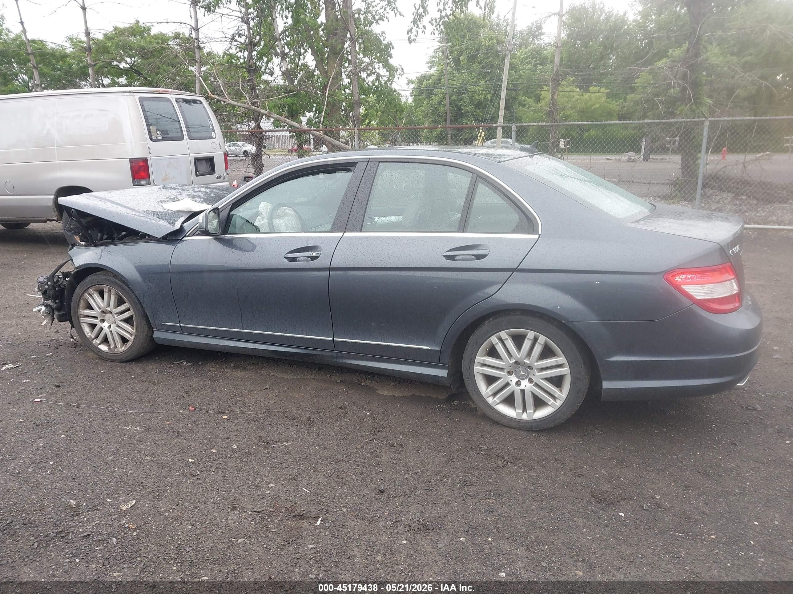 2008 Mercedes-benz C 300 Luxury 4matic/sport 4matic Gray vin: WDDGF81X68F110363