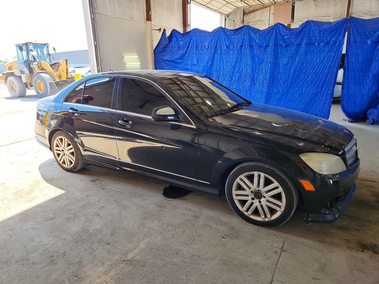 2008 Mercedes-benz C 300 4matic Black vin: WDDGF81X68F116339