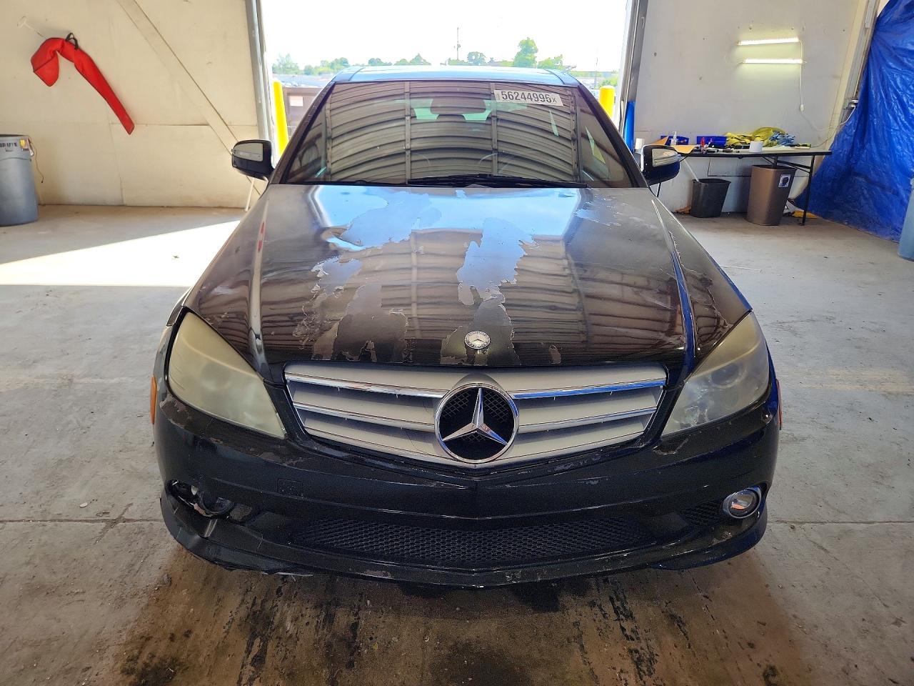 2008 Mercedes-benz C 300 4matic Black vin: WDDGF81X68F116339