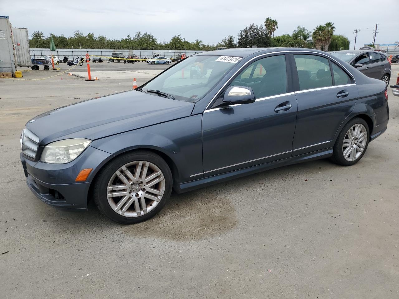 2008 Mercedes-benz C 300 4matic Gray vin: WDDGF81X68F137529