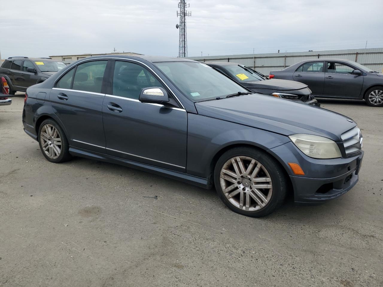 2008 Mercedes-benz C 300 4matic Gray vin: WDDGF81X68F137529