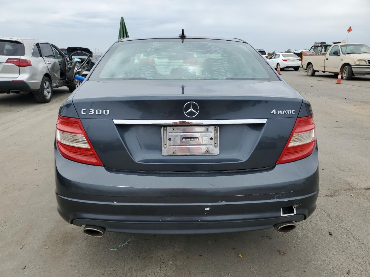 2008 Mercedes-benz C 300 4matic Gray vin: WDDGF81X68F137529