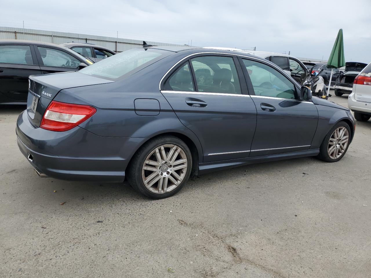 2008 Mercedes-benz C 300 4matic Gray vin: WDDGF81X68F137529