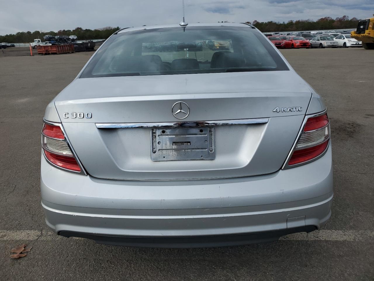 2008 Mercedes-benz C 300 4matic Серебряный vin: WDDGF81X68F141452