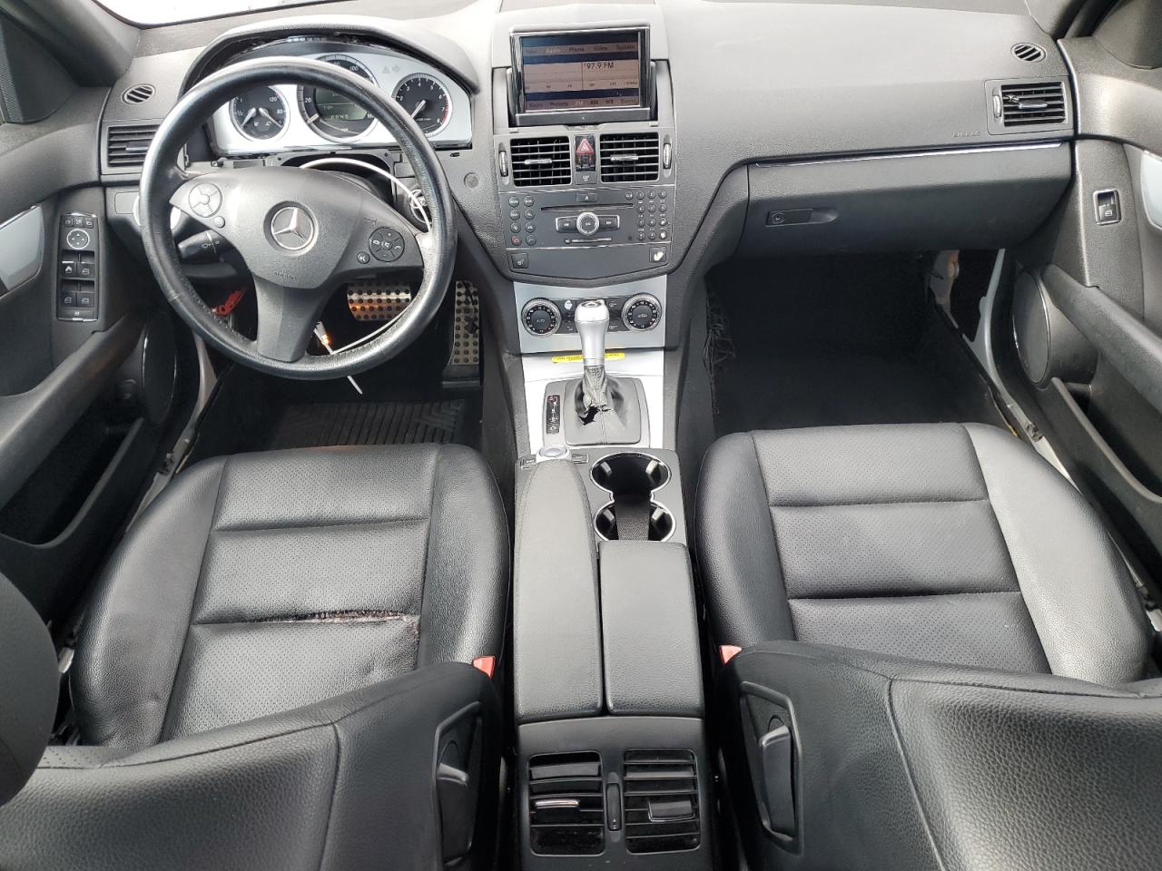 2008 Mercedes-benz C 300 4matic Серебряный vin: WDDGF81X68F141452