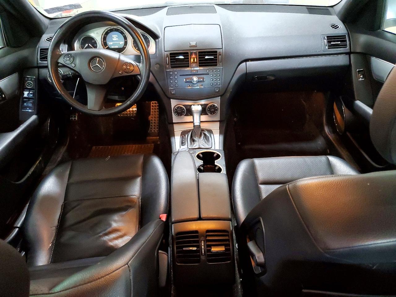 2008 Mercedes-benz C 300 4matic Silver vin: WDDGF81X68F143086