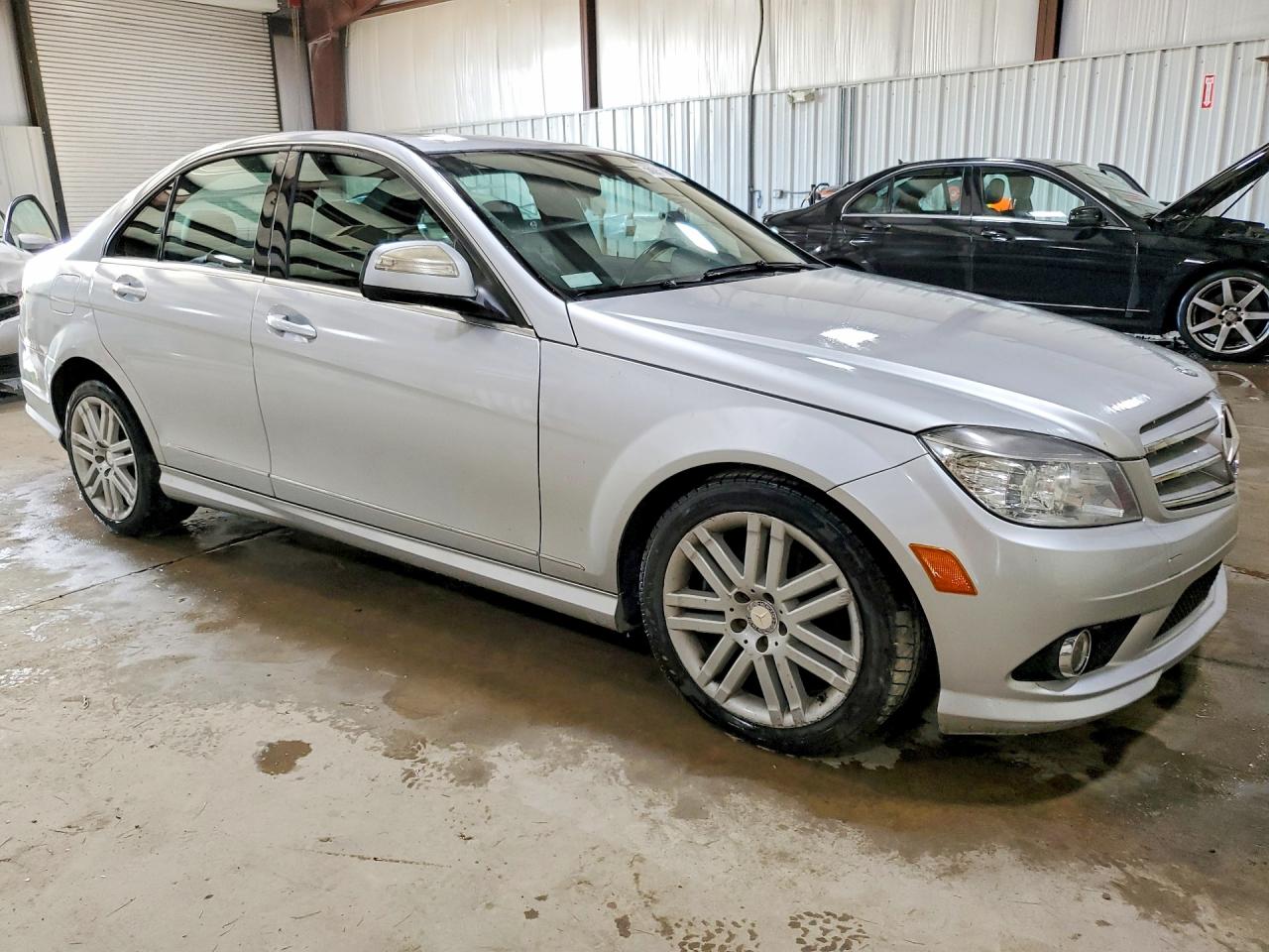 2008 Mercedes-benz C 300 4matic Silver vin: WDDGF81X68F143086