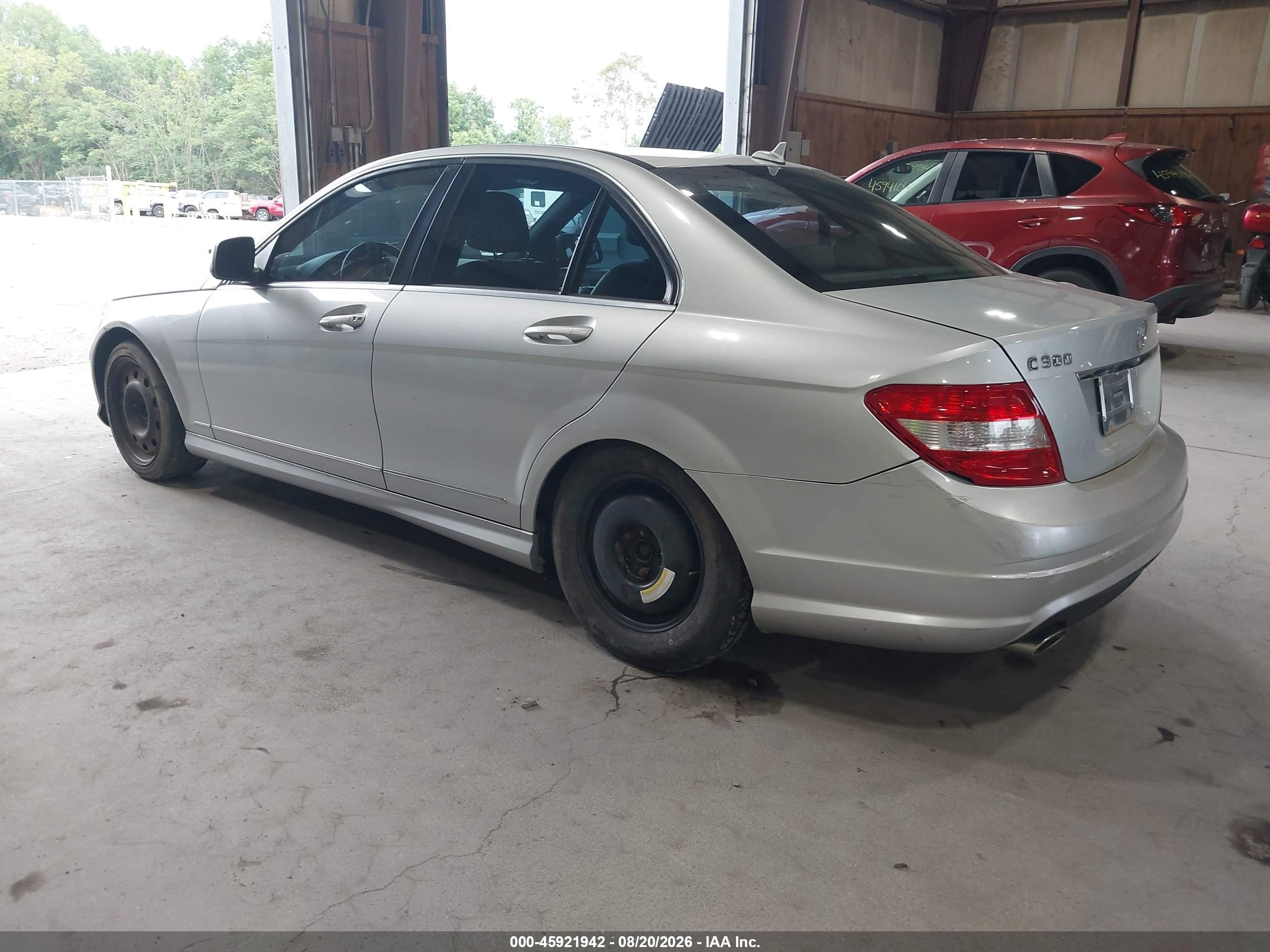 2008 Mercedes-benz C 300 Luxury 4matic/sport 4matic Silver vin: WDDGF81X68F191333