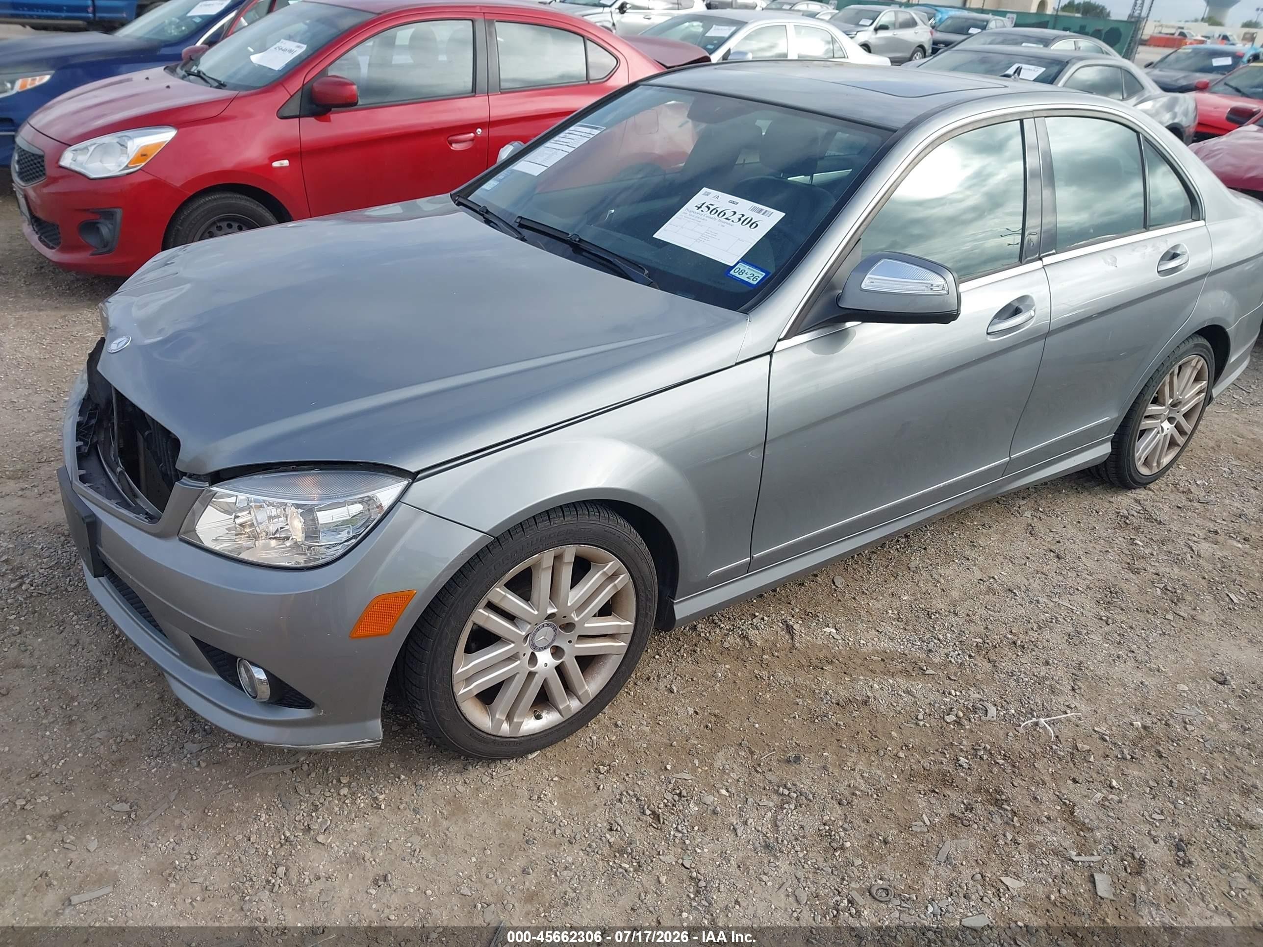 2008 Mercedes-benz C 300 Luxury 4matic/sport 4matic Серебряный vin: WDDGF81X68F194488