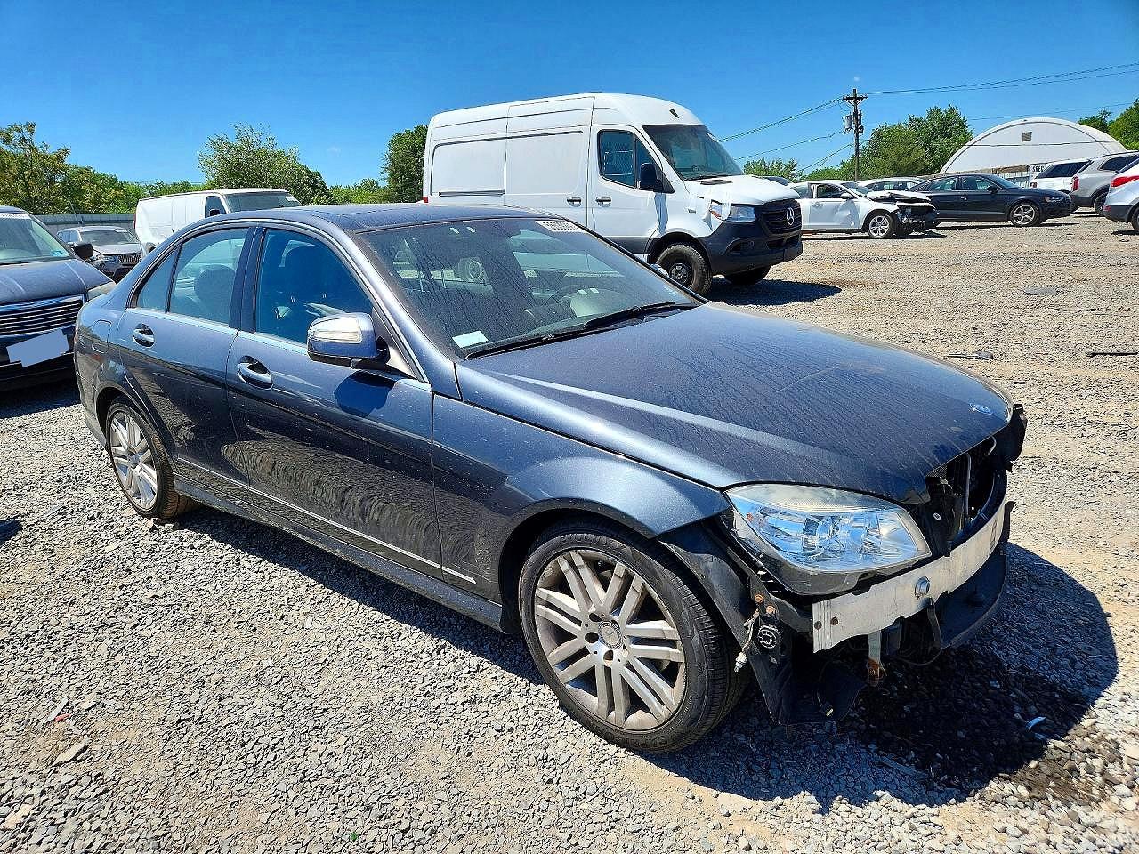 2009 Mercedes-benz C 300 4matic Gray vin: WDDGF81X69F204647