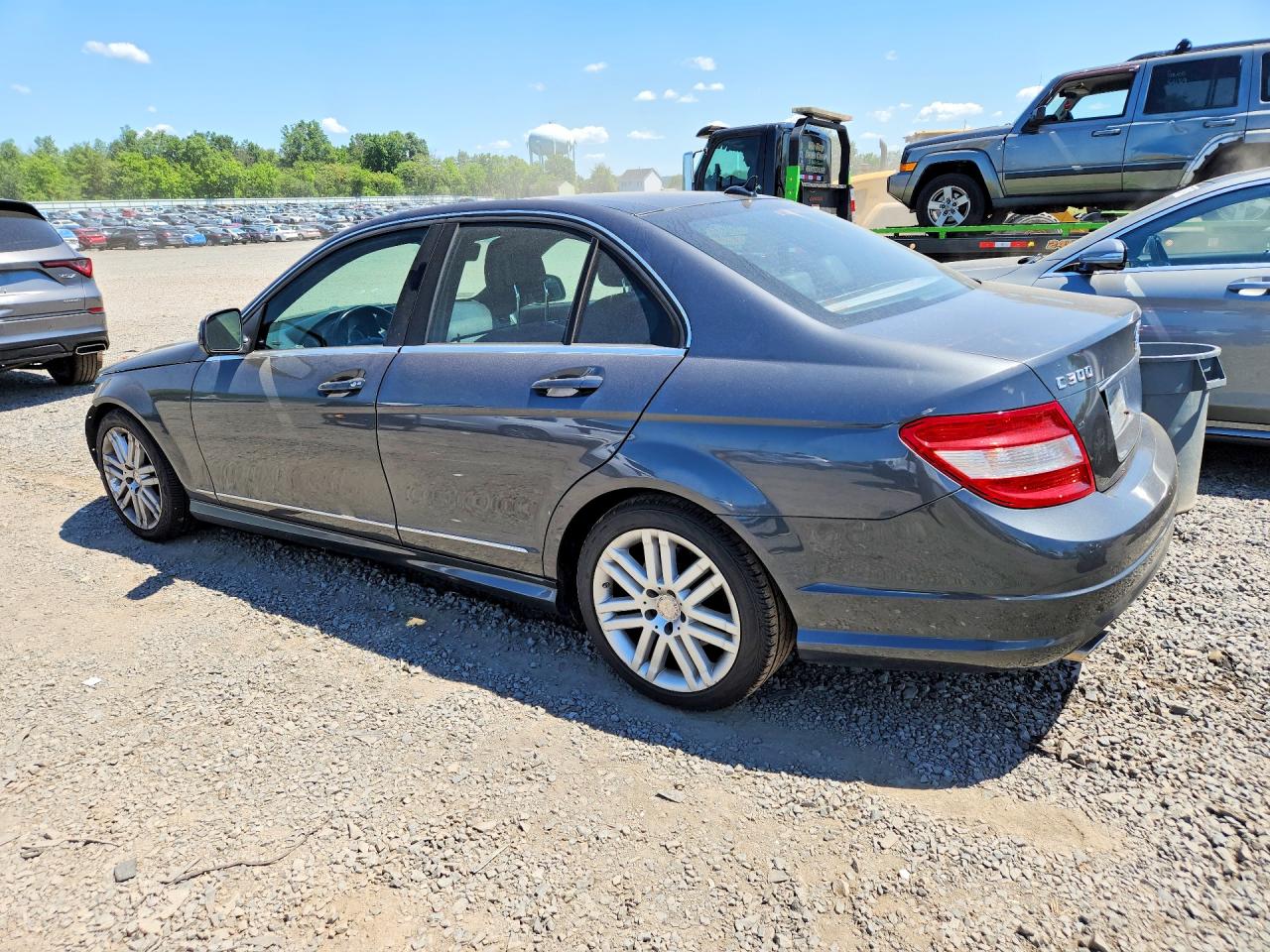 2009 Mercedes-benz C 300 4matic Gray vin: WDDGF81X69F204647