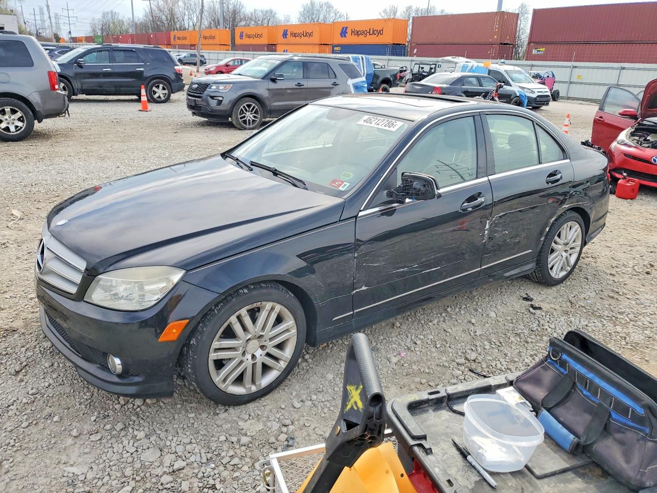 2009 Mercedes-benz C 300 4matic Серебряный vin: WDDGF81X69F249197